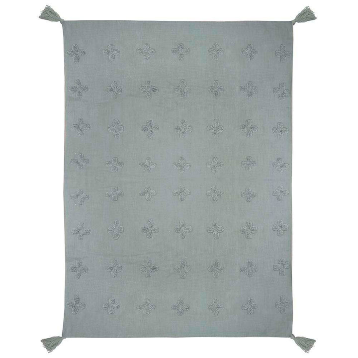 Ada Steel Blue Throw