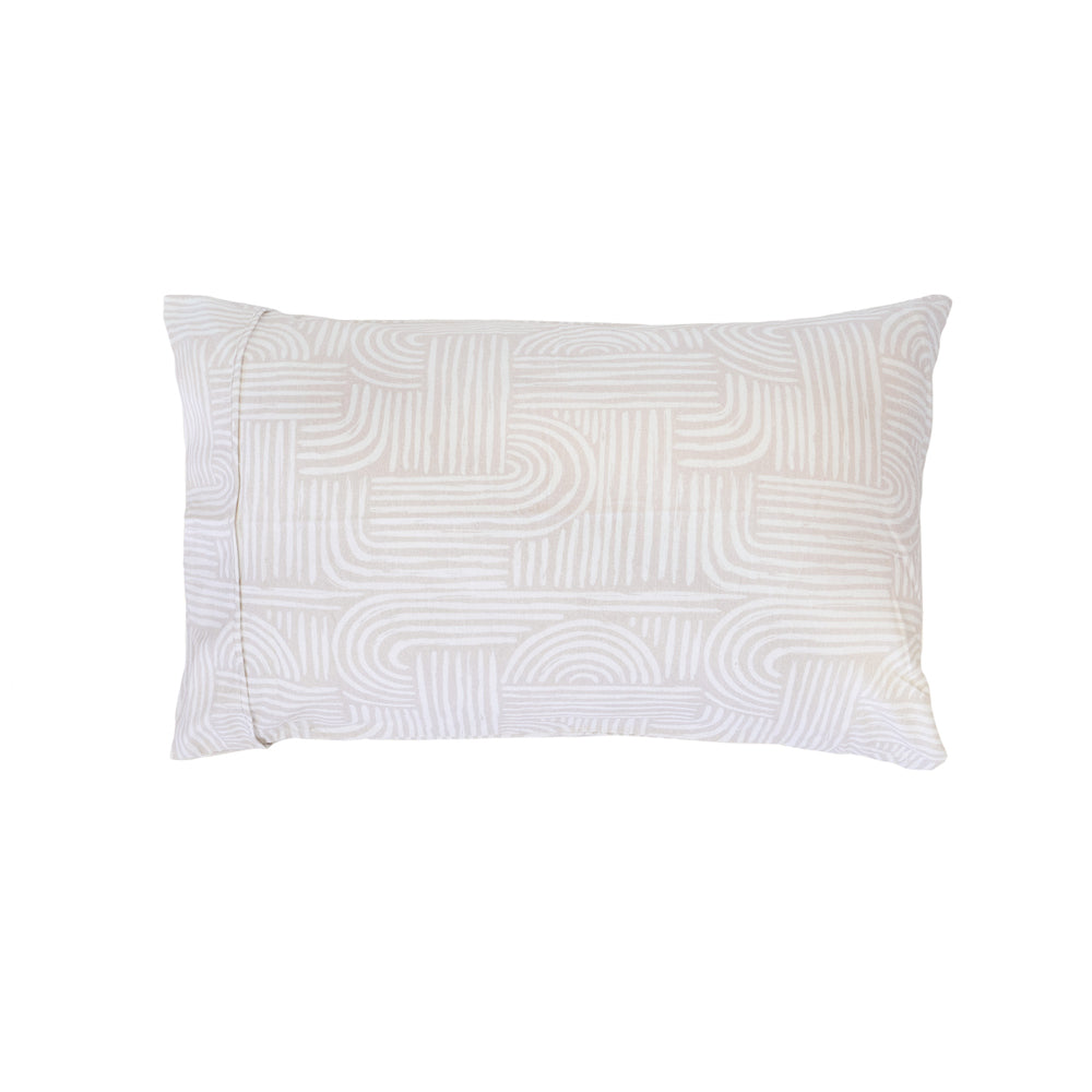 Bambury Bowie Flannelette Quilt Cover Set Pillowcase | My Linen