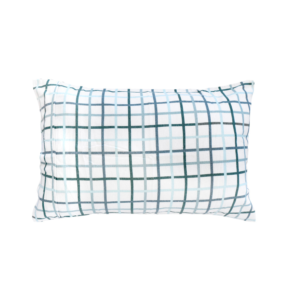 Bambury Campbell Flannelette Quilt Cover Set Pillowcase | My Linen