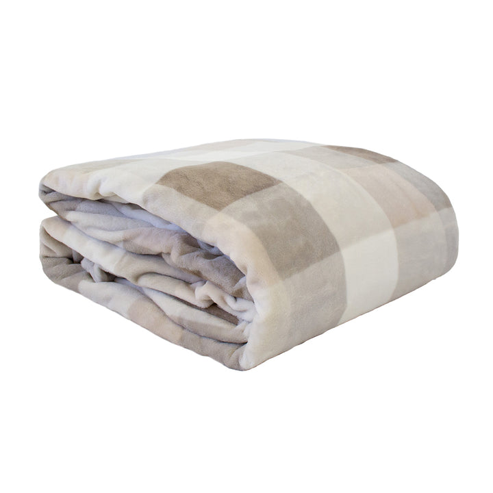 Bambury Charlie Ultraplush Nougat Blanket | My Linen