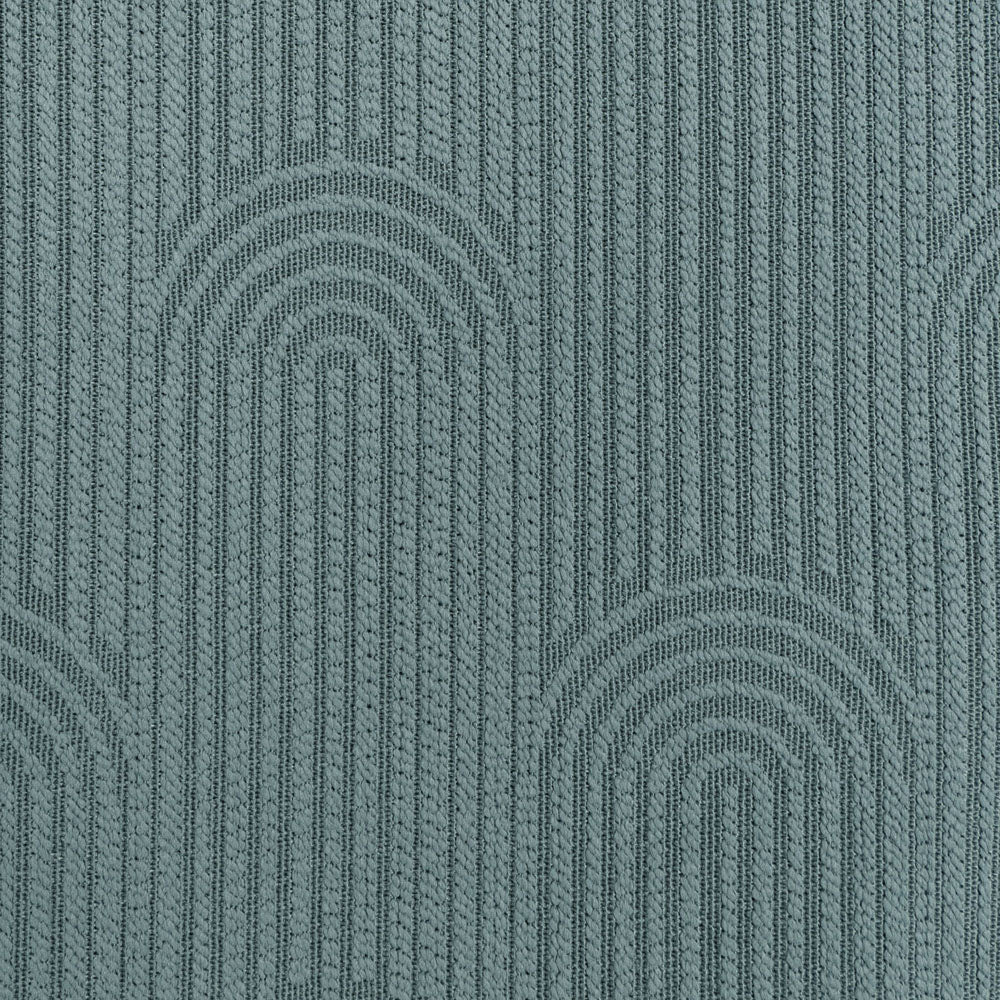 Bambury Eva Blue Square Filled Cushion Detail | My Linen