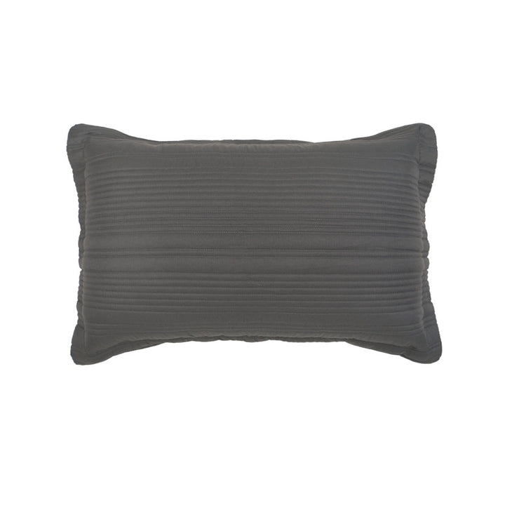 Bambury Flinders Pebble Charcoal Set Pillowcase | My Linen