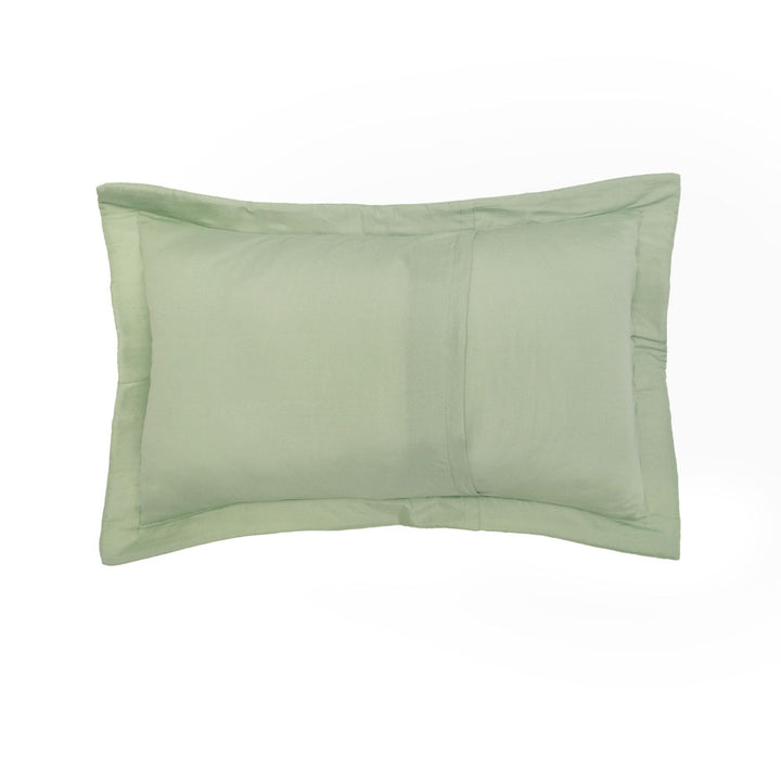 Bambury Flinders Sage Coverlet Set Pillowcase Reverse | My Linen