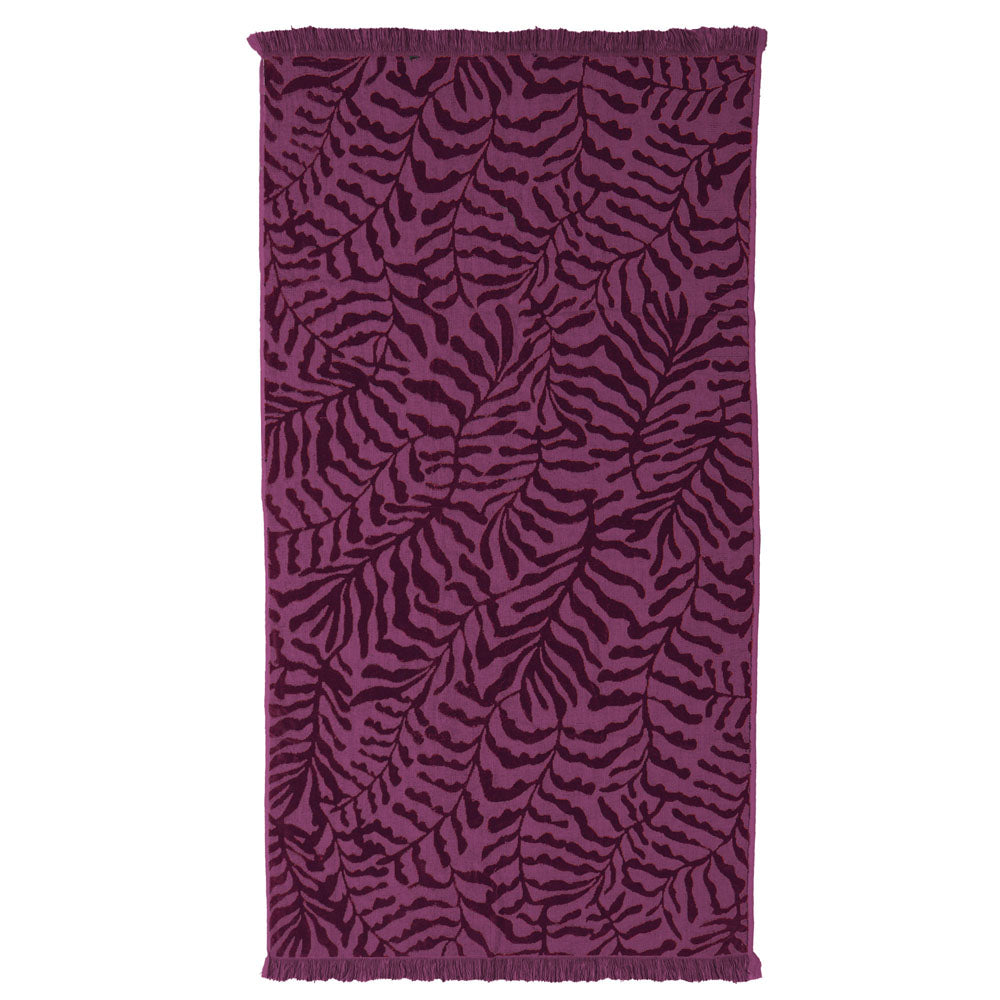 Bambury HiLo Nori Berry Beach Towel | My Linen