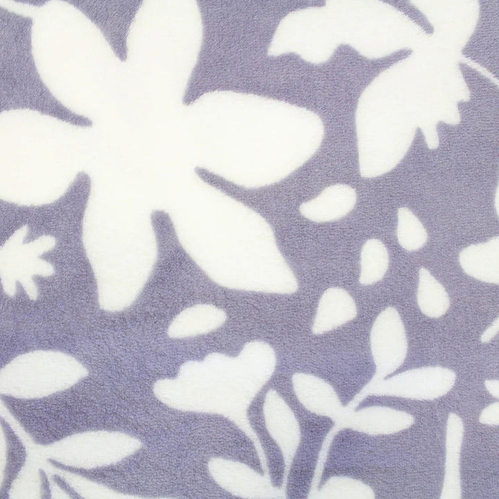 Bambury Liv Ultraplush Blue Blanket Detail| My Linen
