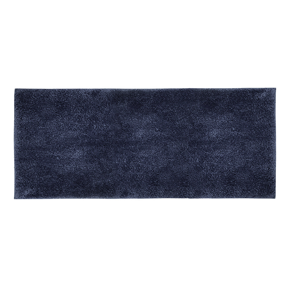 Microplush Navy | Bath Mat Runner