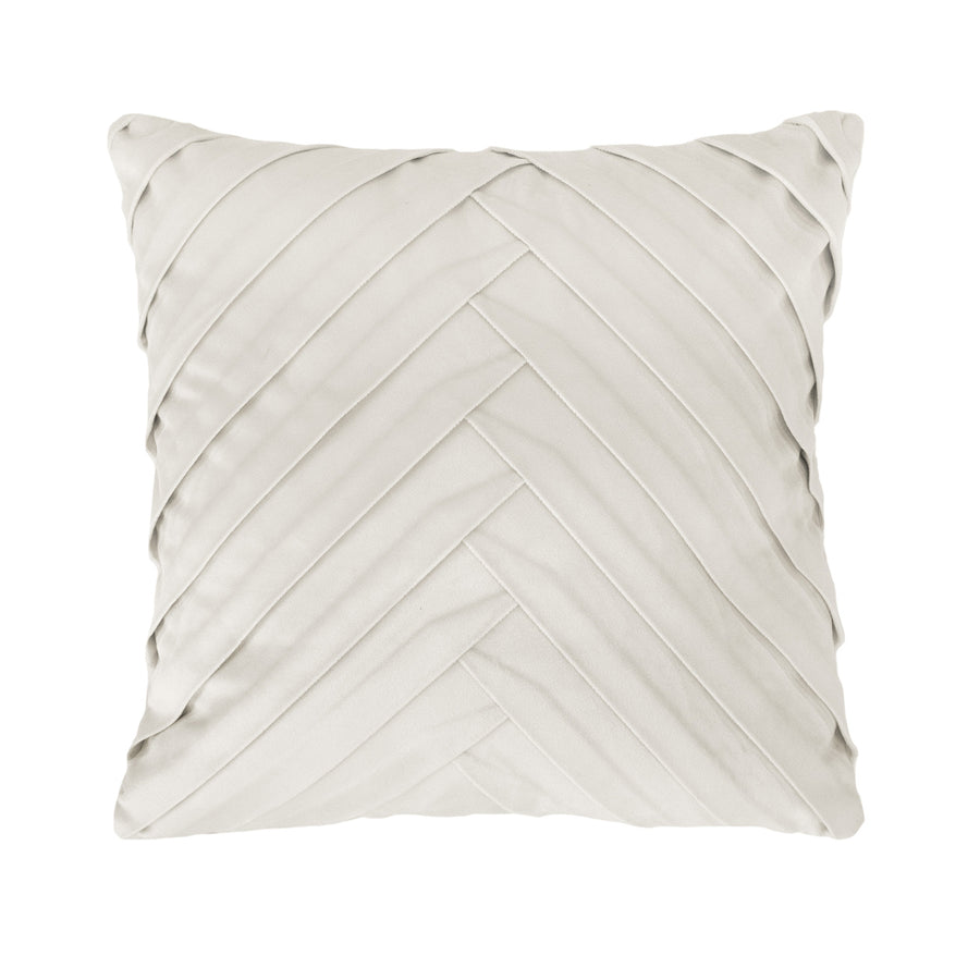 Bambury Monty Stone Square Cushion | My Linen
