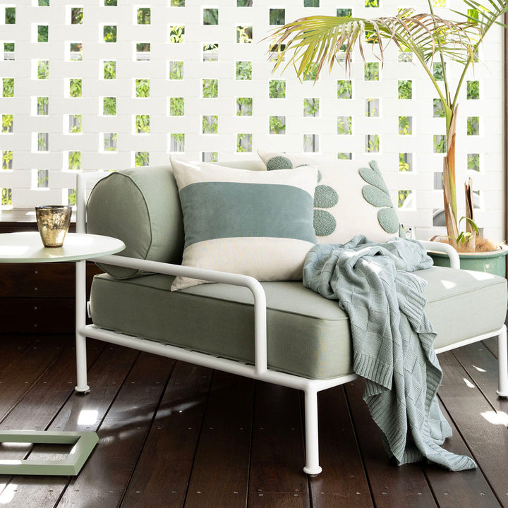 Bambury Solomon Eucalyptus Throw Lifestyle | My Linen