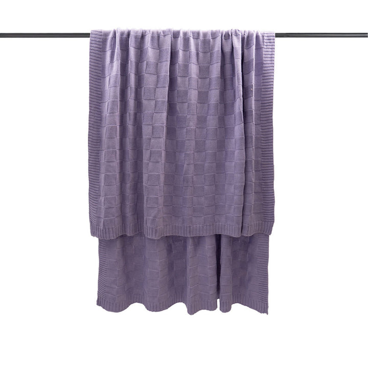 Bambury Solomon Lilac Throw | My Linen