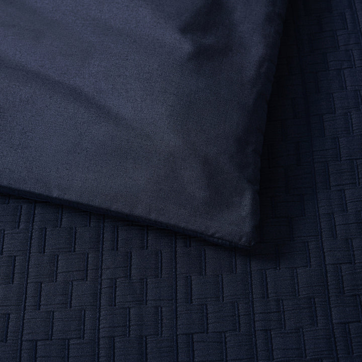Bianca Burleigh Ink Quilt Cover Set Reverse | My Linen