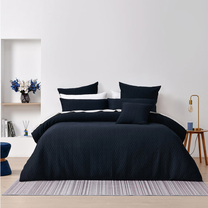 Bianca Burleigh Ink Quilt Cover Set | My Linen