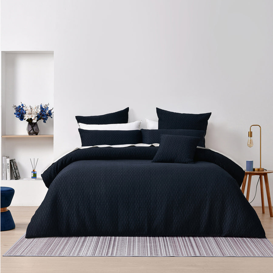 Bianca Burleigh Ink Quilt Cover Set | My Linen