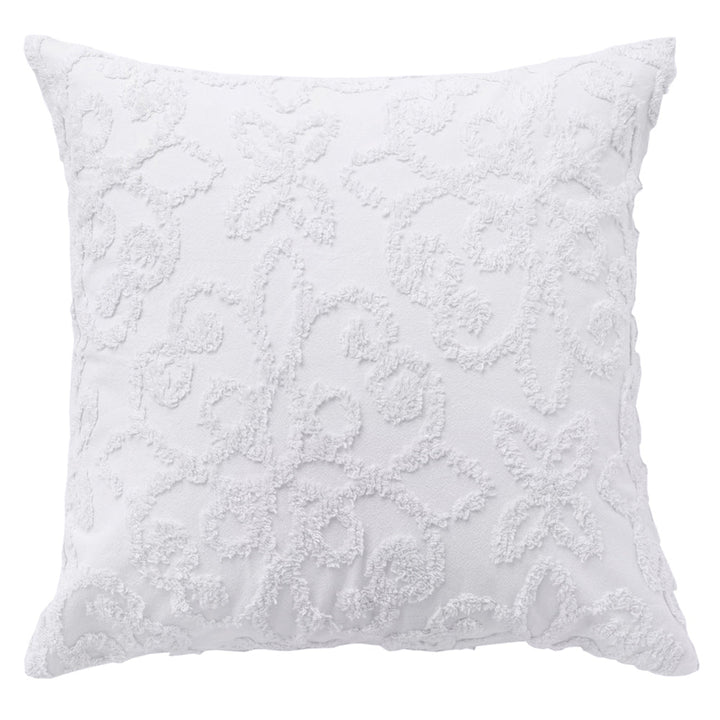 Ella White European Pillowcase