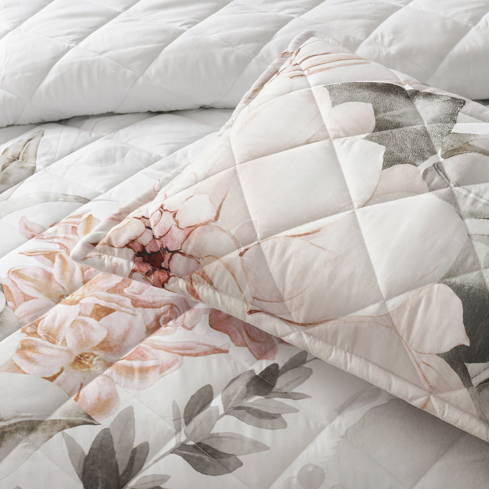 Bianca Giselle White Coverlet Set Detail | My Linen