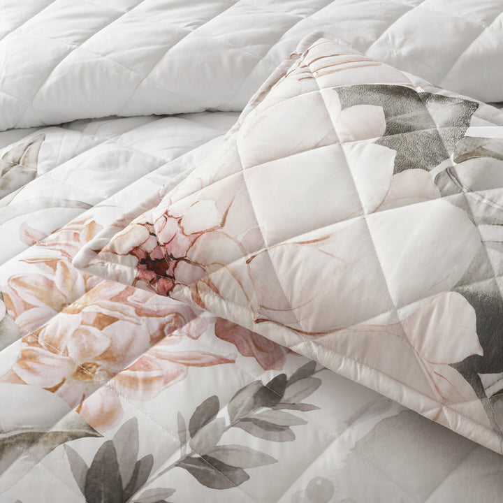Bianca Giselle White Coverlet Set Detail | My Linen
