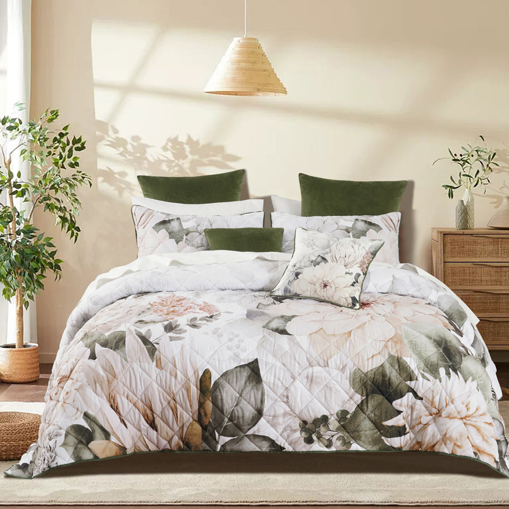 Bianca Giselle White Coverlet Set | My Linen