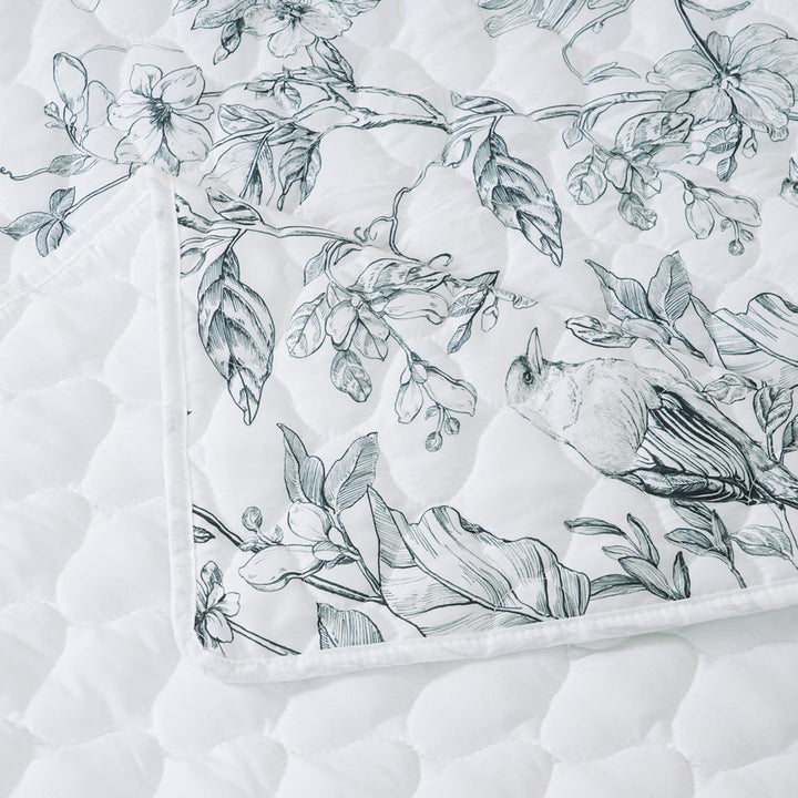 Gracie White Bedspread Set | Single Bed