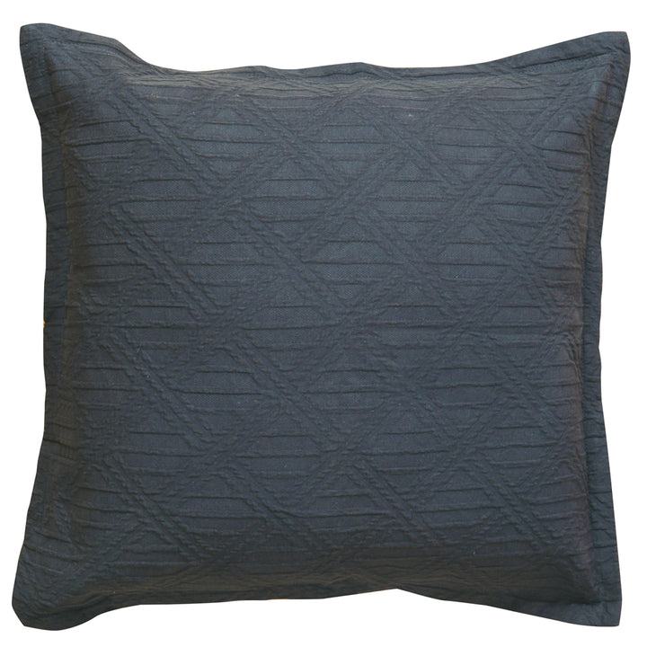 Bianca Hallston Charcoal European Pillowcase | My Linen