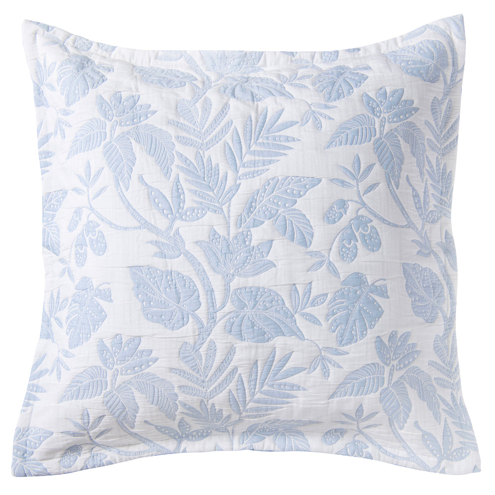Bianca Laurieton White European Pillowcase | My Linen