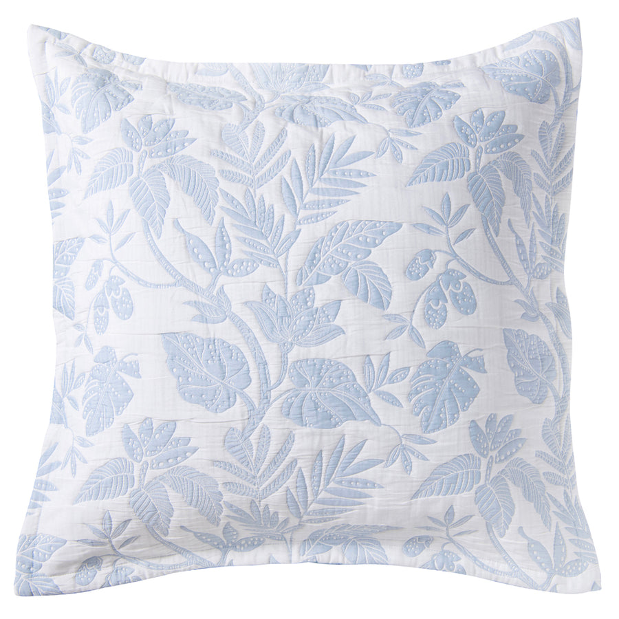 Bianca Laurieton White European Pillowcase | My Linen