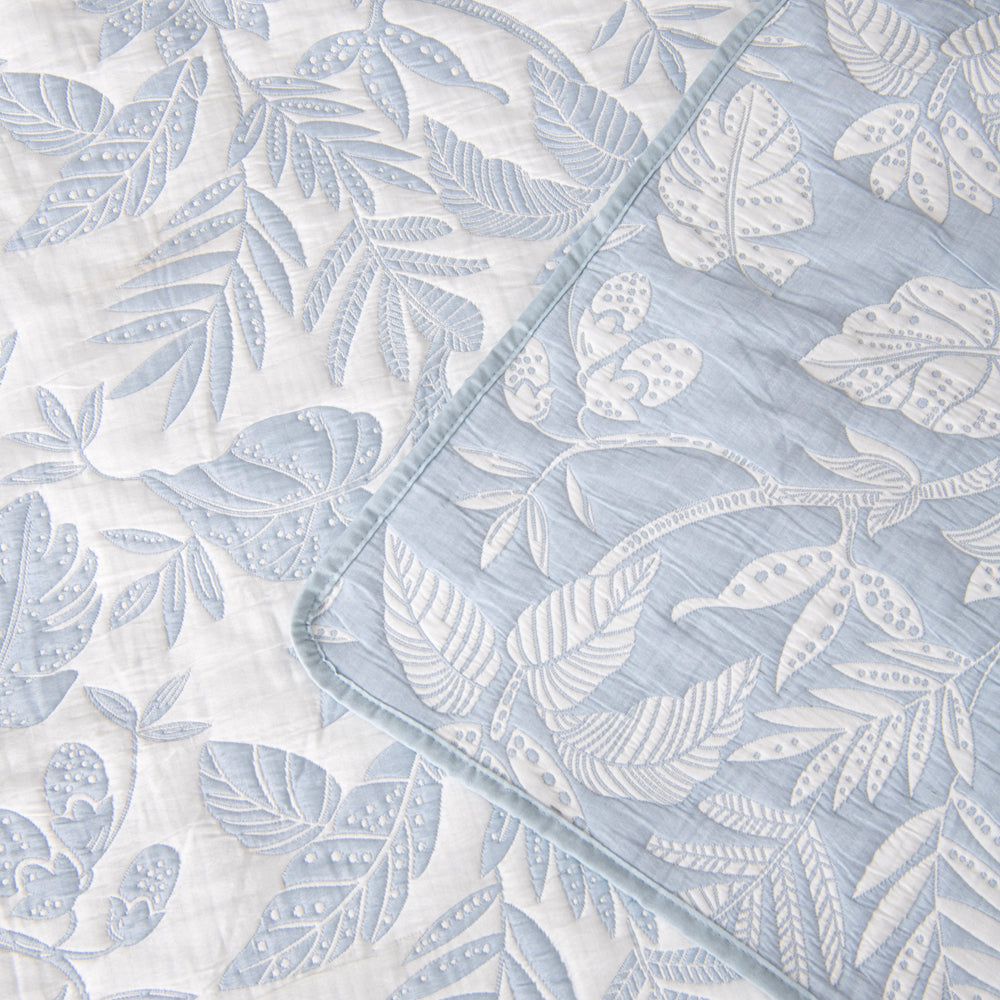 Bianca Laurieton White Bedspread Set Reverse | My Linen