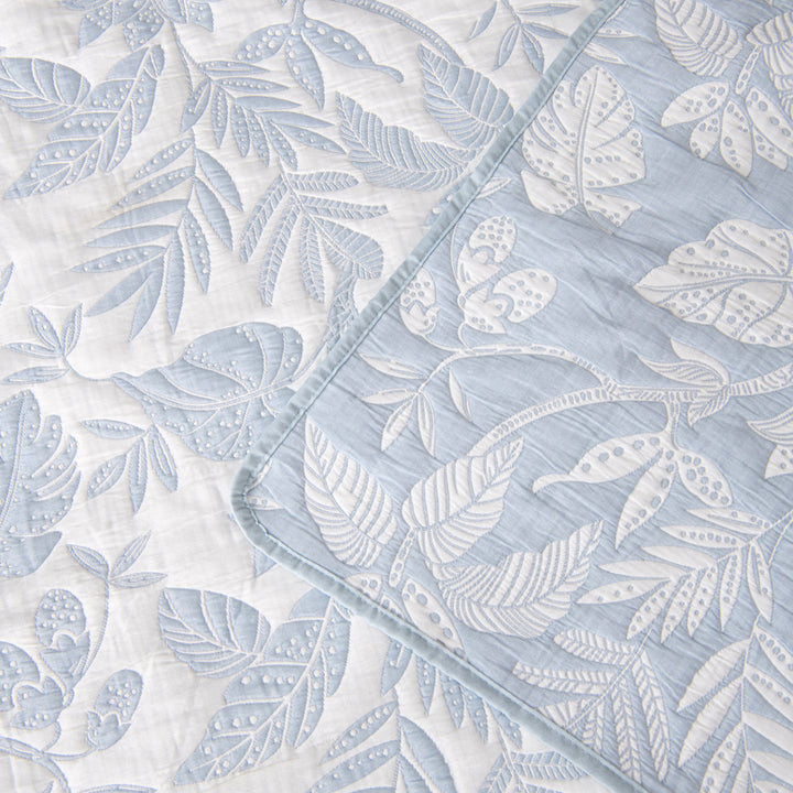 Bianca Laurieton White Bedspread Set Reverse | My Linen