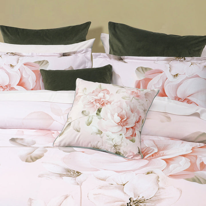 Layla White Quilt Cover Set | Queen Bed