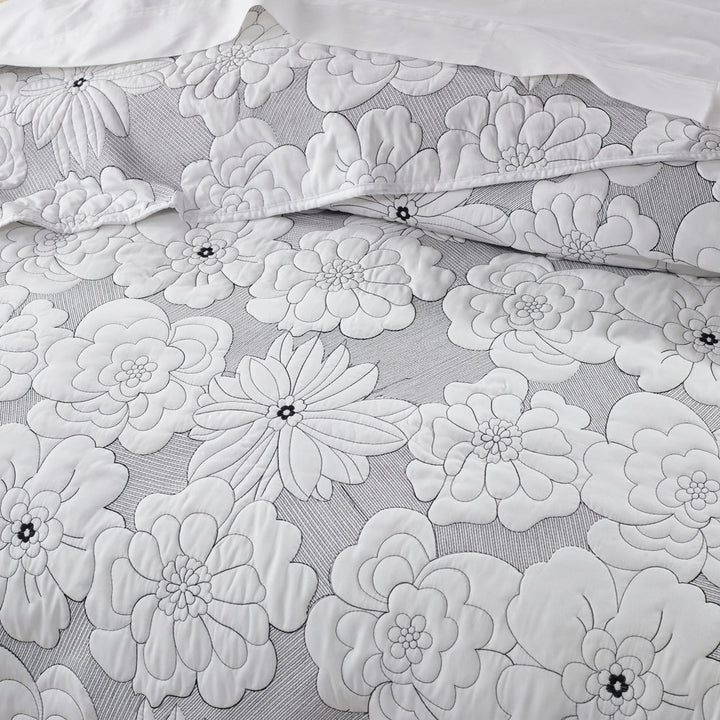 Leona White Bedspread Set | Super King
