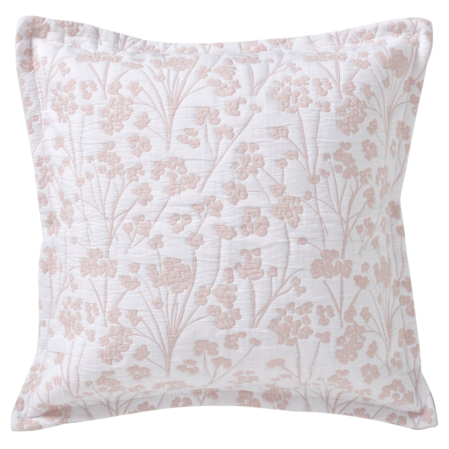 Bianca Myra Blush European Pillowcase | My Linen