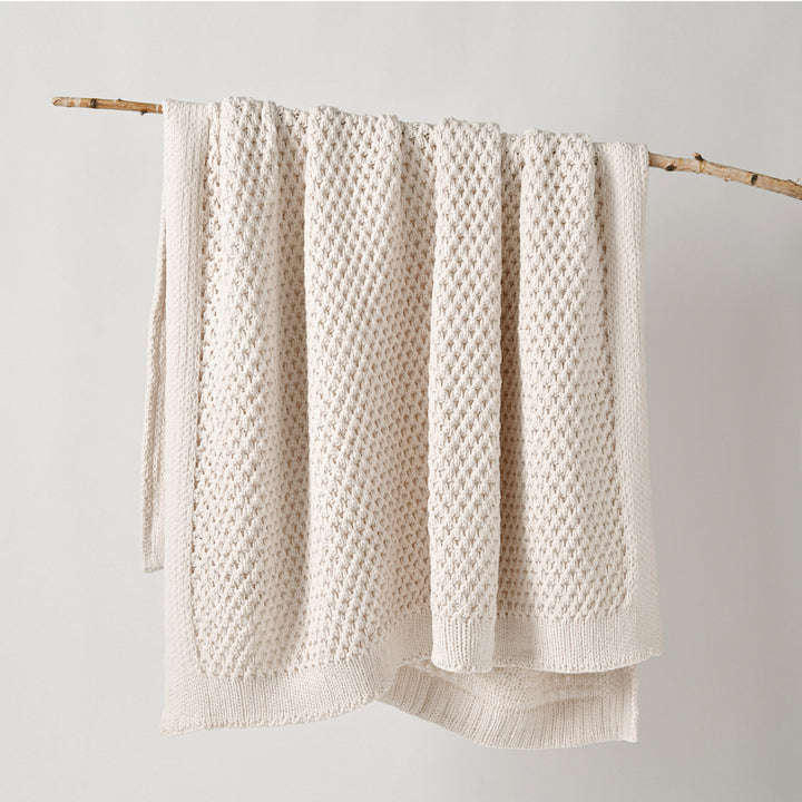 Bianca Sofala Cream Throw | My Linen