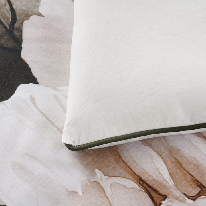 Bianca Somerset White Quilt Cover Set Reverse | My Linen