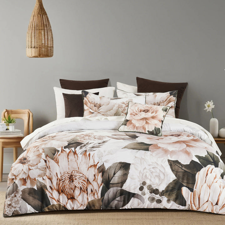 Bianca Somerset White Quilt Cover Set | My Linen