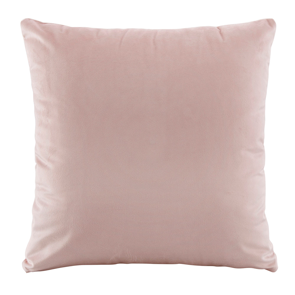 Vivid Blush Velvet European Pillowcase