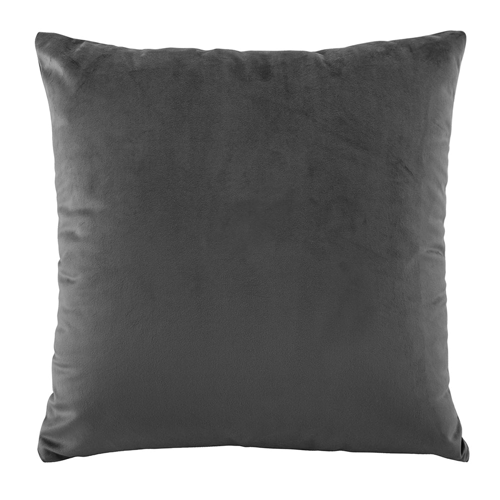 Vivid Coal Velvet European Pillowcase