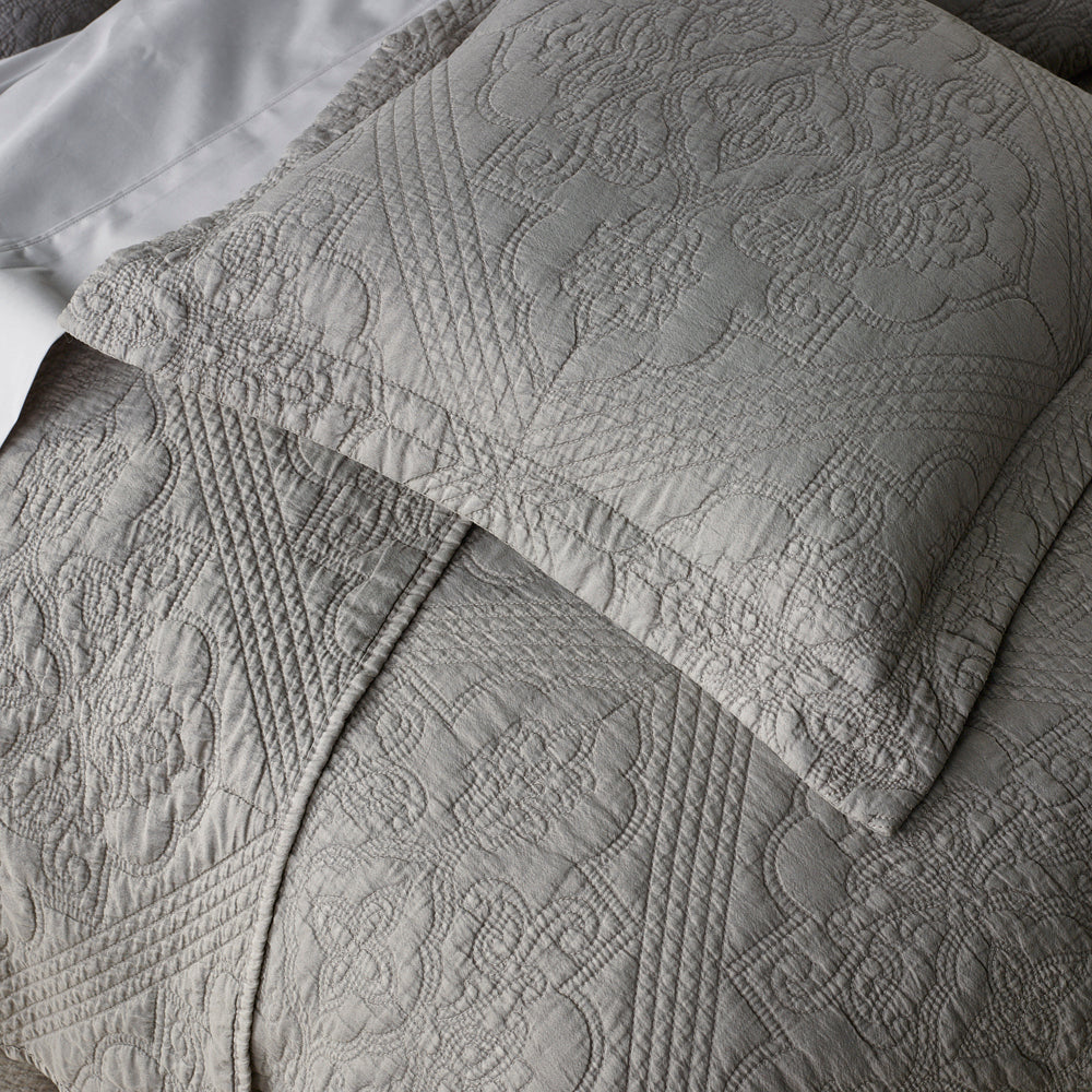 Zaria Taupe Bedspread Set | King Bed