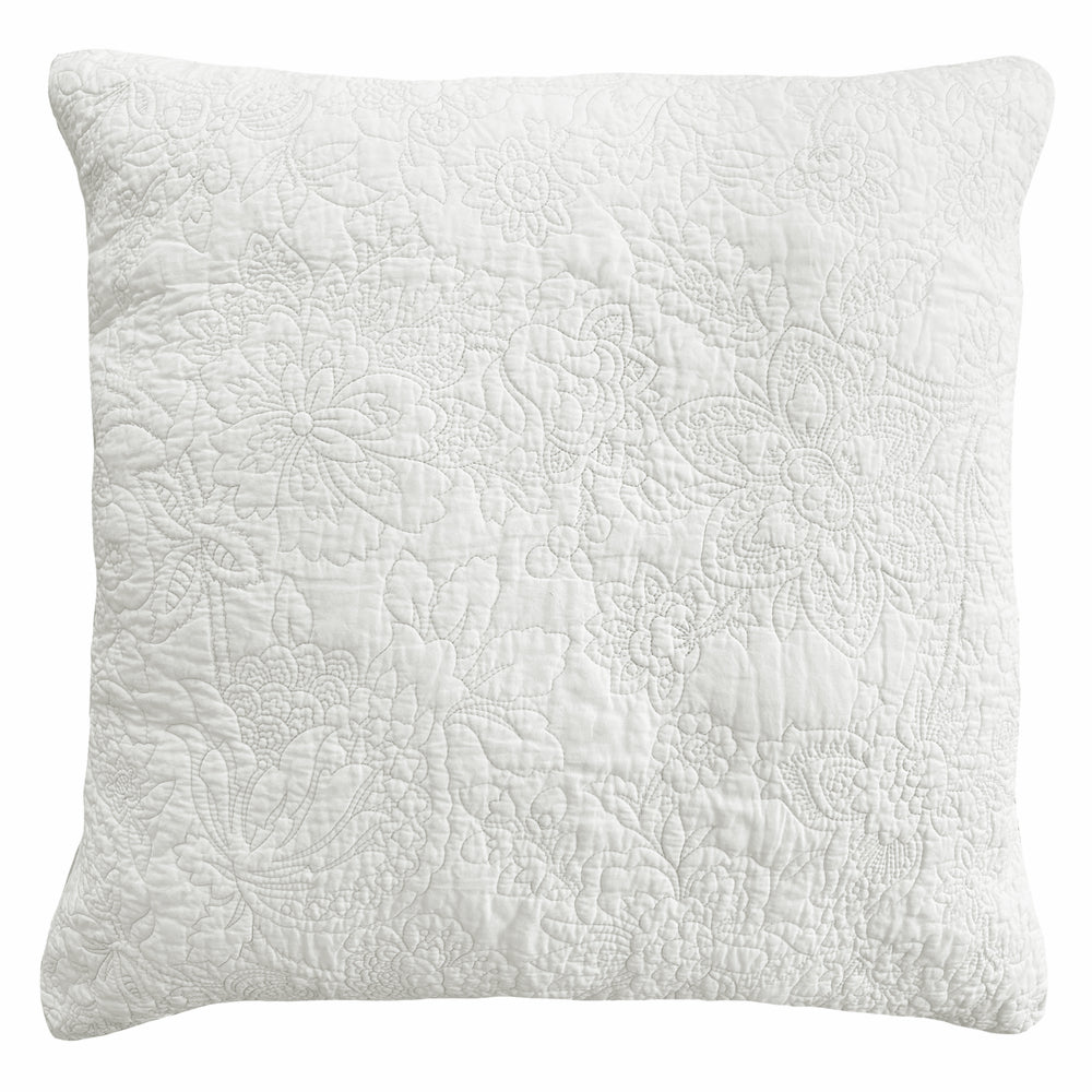 Laura Ashley Trailing Laurissa Off White European Pillowcase | My Linen