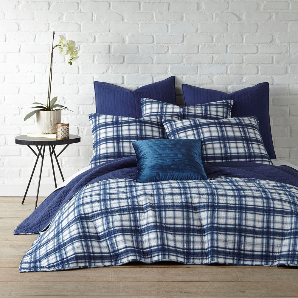 Robin Plaid Coverlet Set | Super King