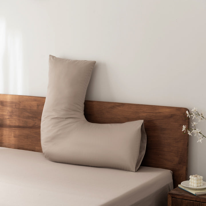 Casey Cotton V Shaped Pillowcase 400TC Linen