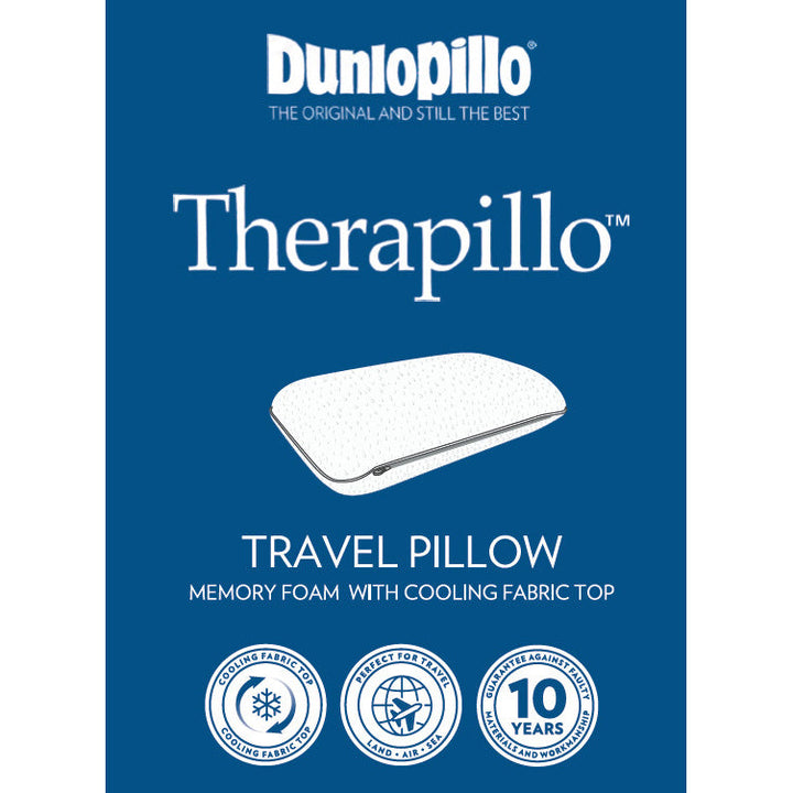 Therapillo Memory Foam Travel Pillow