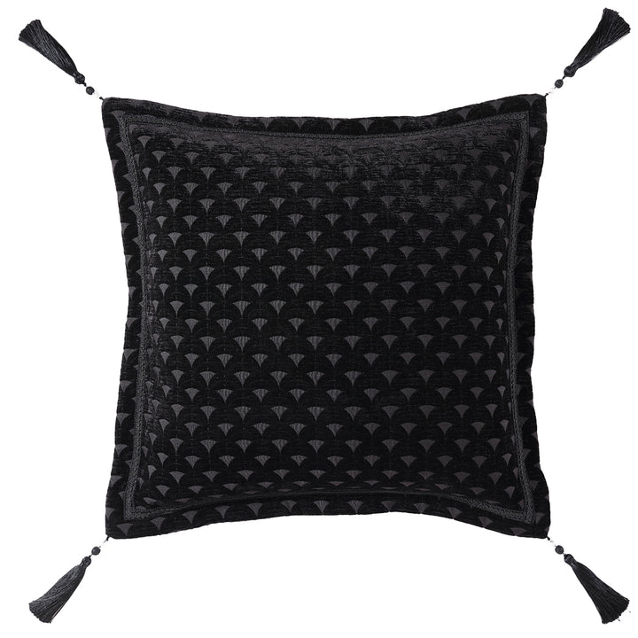 Davinci Imperial Black European Pillowcase | My Linen