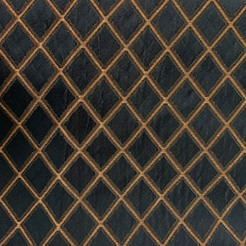 Lancaster Black Square Filled Cushion