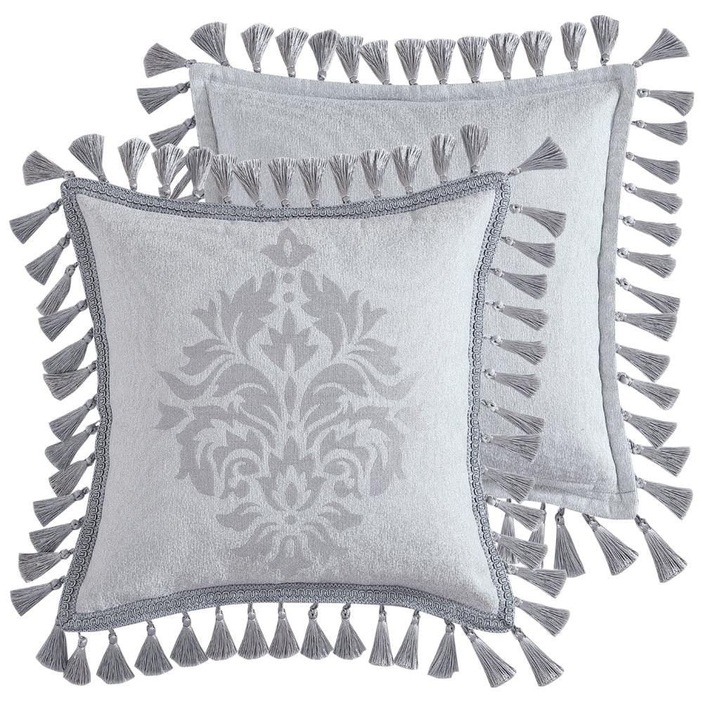 Orion Silver European Pillowcase