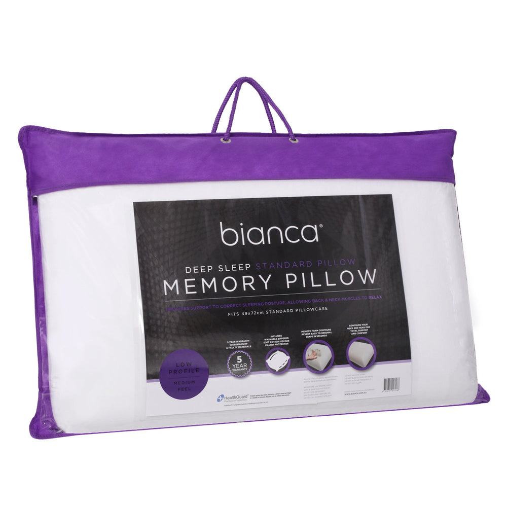 Deep Sleep Low Memory Foam Pillow