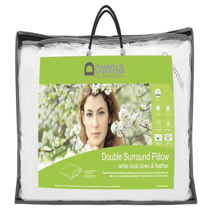 Double Surround Collection Down and Feather European Pillow