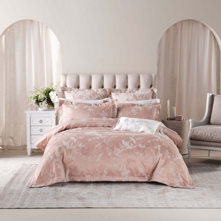 Sonoya Pink Quilt Cover Set | Super King