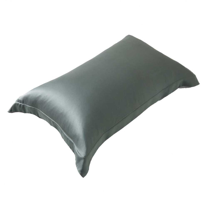 Lanham Silk Tailored Standard Pillowcase | Ivy