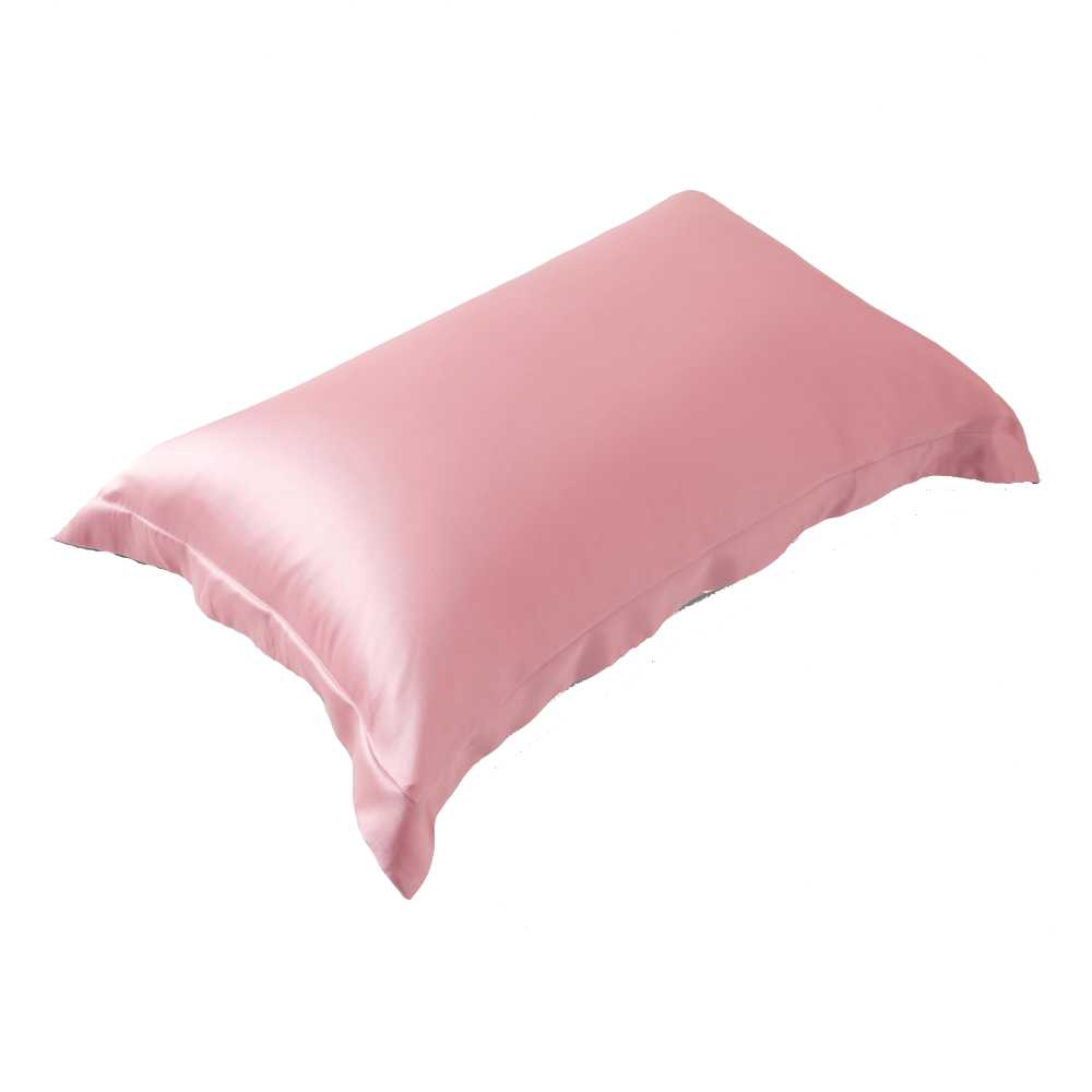Lanham Silk Tailored Standard Pillowcase | Rose Pink