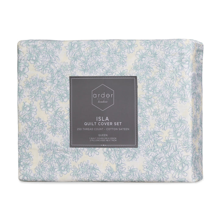 Ardor Boudoir Isla Quilt Cover Set Packaged | My Linen