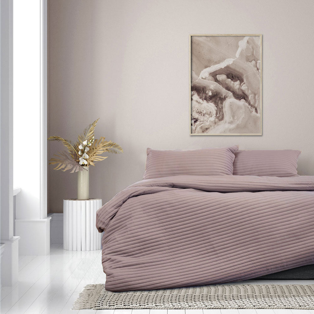 London Bark Quilt Cover Set | Queen Bed