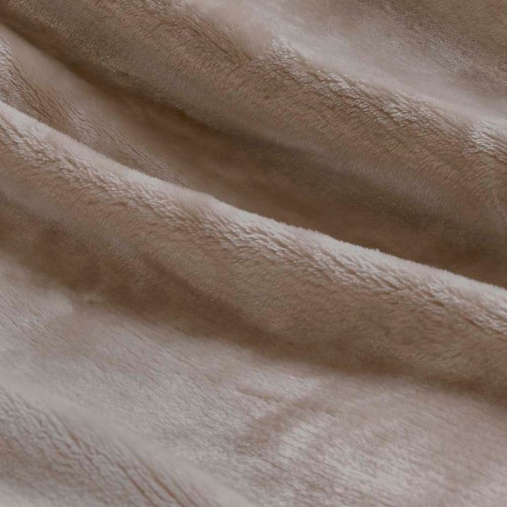 Lucia Plush Blanket Stone | King Single Bed